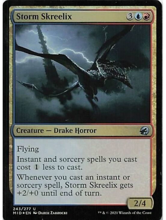 Other - Magic: The Gathering 2021 Storm Skreelix LP MID